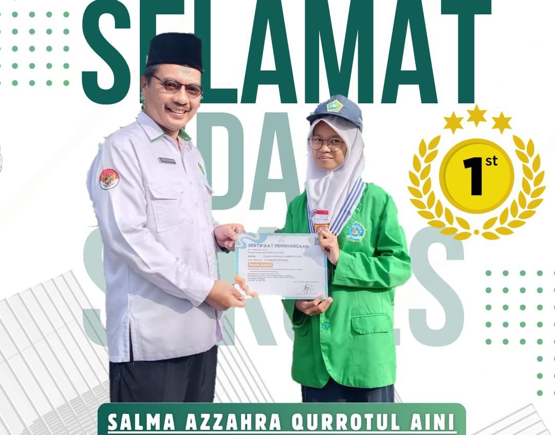 Dari Madrasah ke Panggung Nasional, Salma Azzahra Taklukkan Olimpiade Kurva Nusantara!
