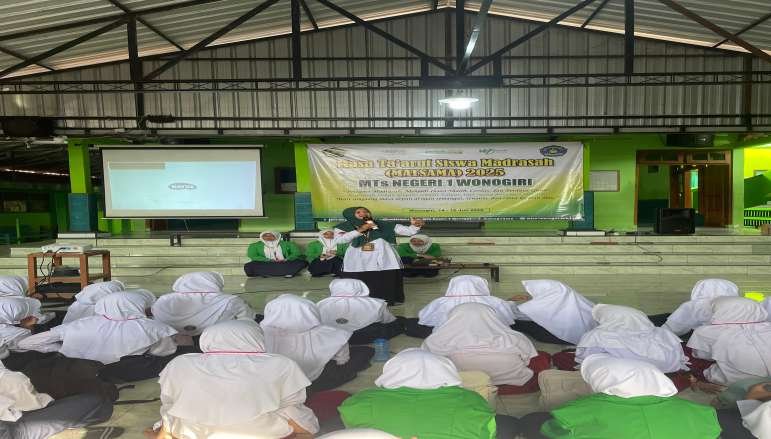 MATSAMA MTSN 1 WONOGIRI: SEMANGAT SISWA BARU, TERSIMPAN MISI HEBAT MADRASAH UNGGUL!