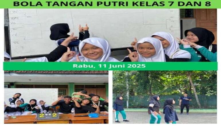 Pertandingan Bola Tangan Putri: Melatih Ketangkasan dan Karakter Siswi MTsN 1 Wonogiri