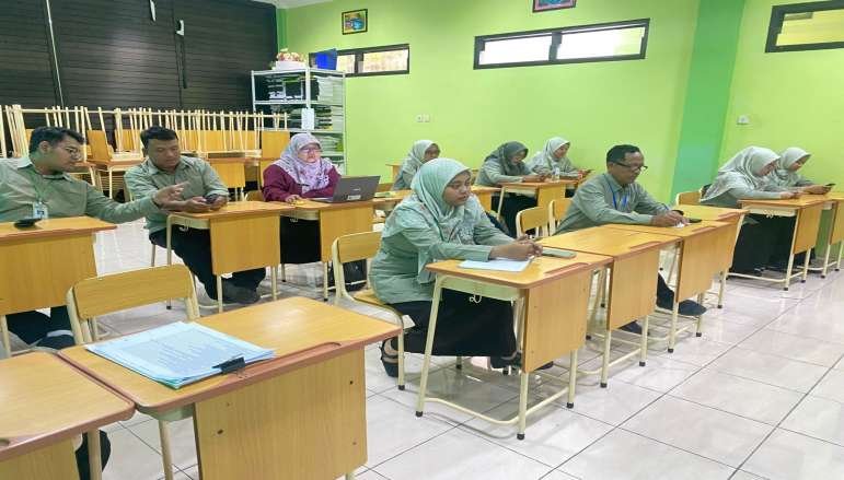 Pokja Manajemen Perubahan MTs Negeri 1 Wonogiri Rekonstruksi Tim ZI 2025